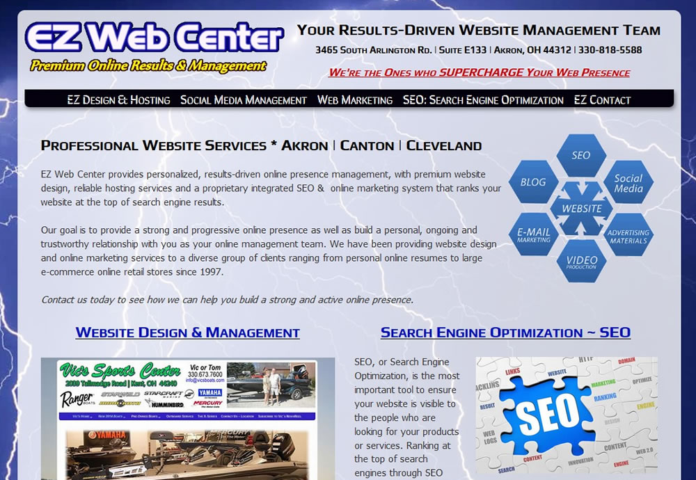 EZ Web Center - Professional Website Services