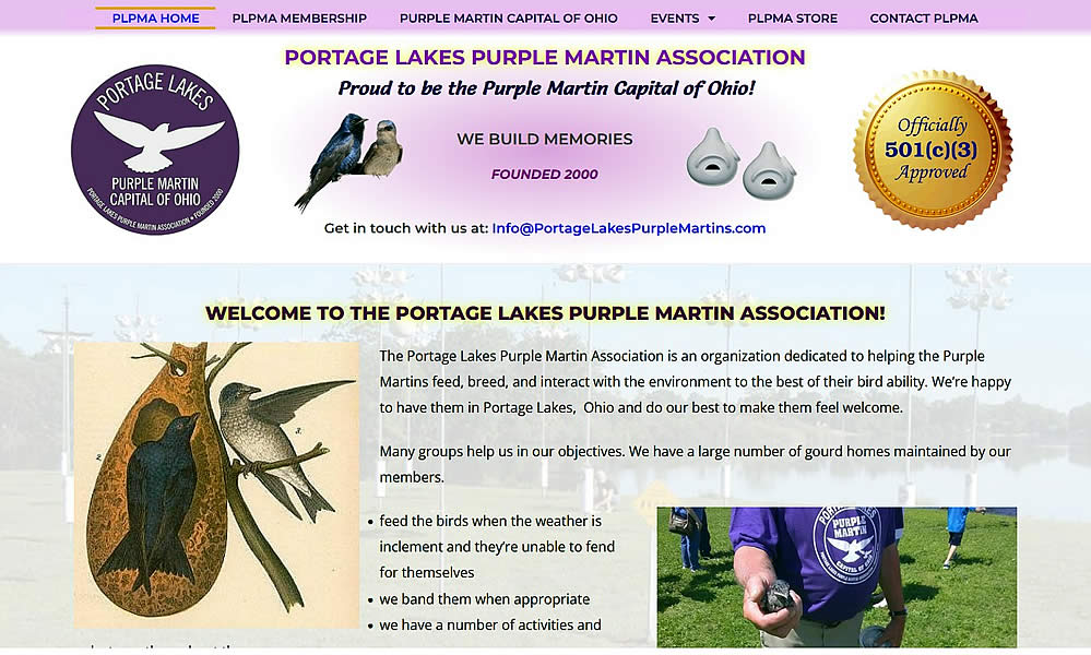 Portage Lakes Purple Martin Association