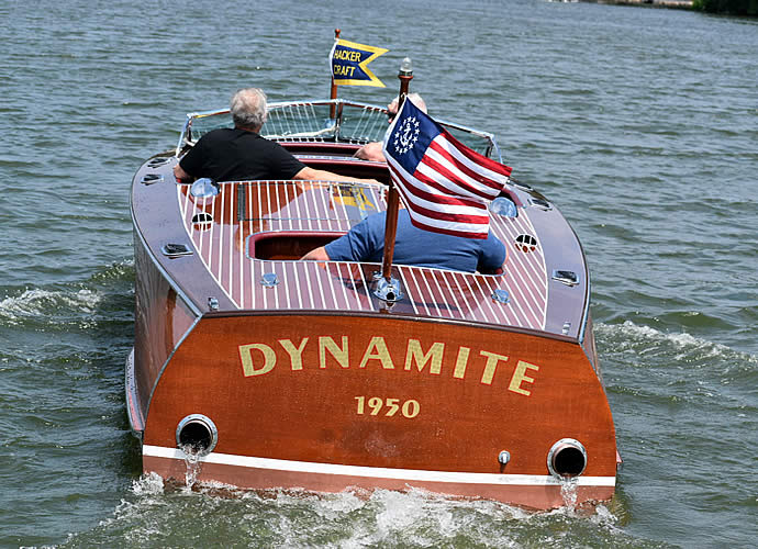 Chippewa Lake Dynamite Boat Ride