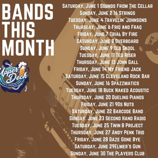 Upper Deck June Bands